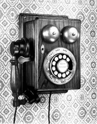 An example of a dial telephone--The Country Junction®, one of AT&T's Design Line series, c.1975 (THG file photo).
