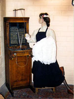 Susan Parks (a re-enactment) (from The Telephone Museum of New Mexico)