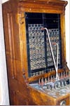 This is the switchboard used by Susan Parks to issue her warning (Telephone Museum of New Mexico)
